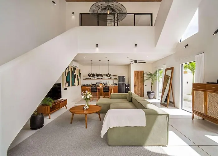 Nusa Loft V1 -2br With Rooftop Space In Villa *
